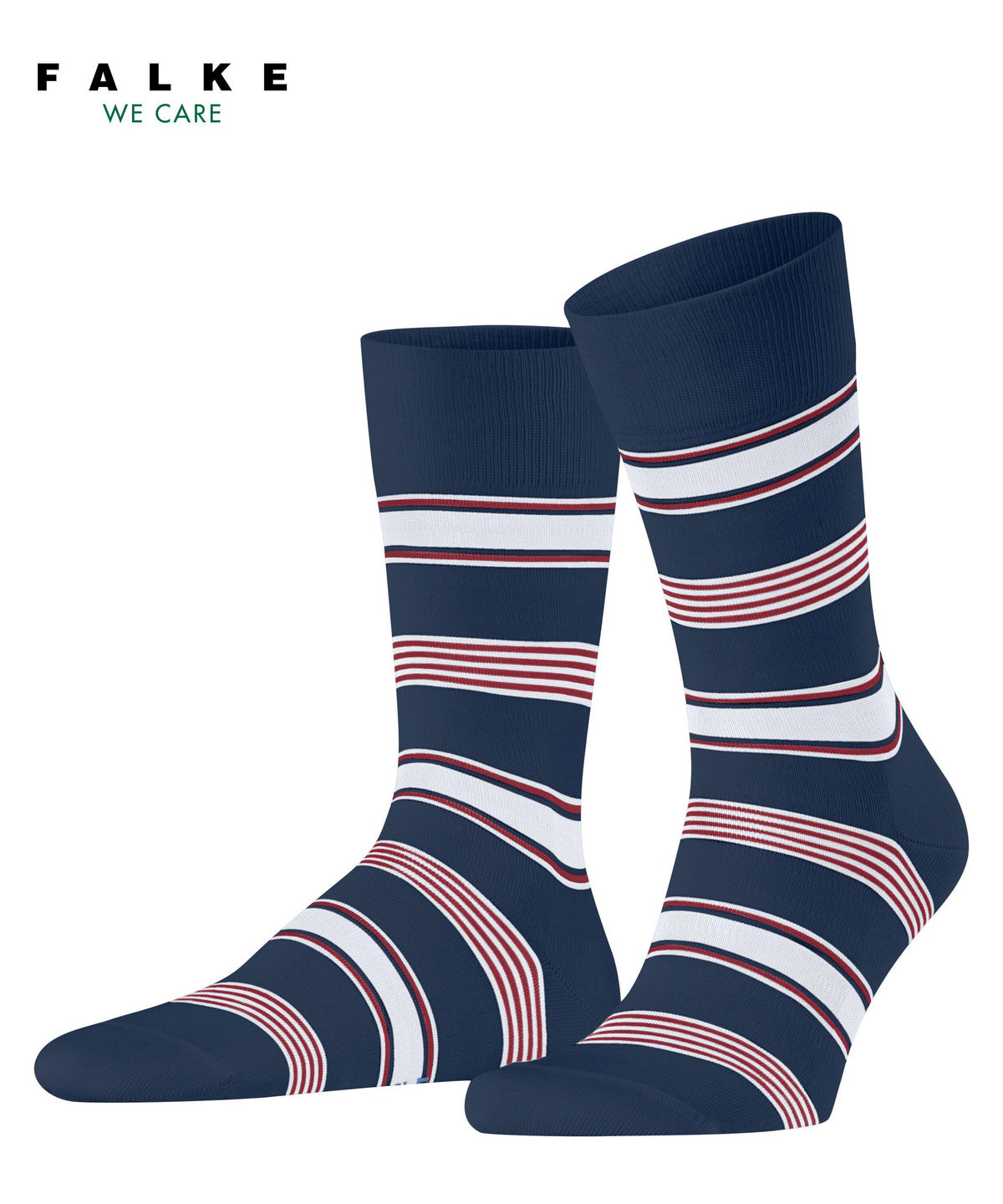 MARINA STRIPE ROYAL BLUE SOCKS
