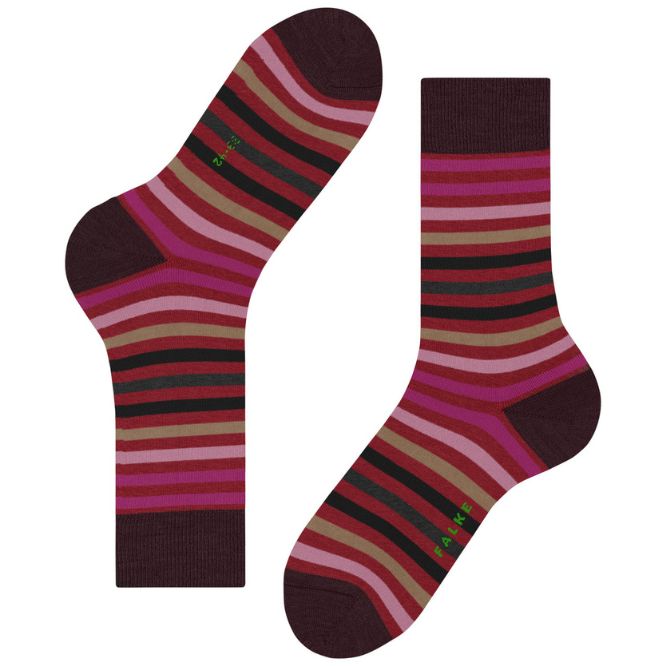 TINTED STRIPE INGLE RED