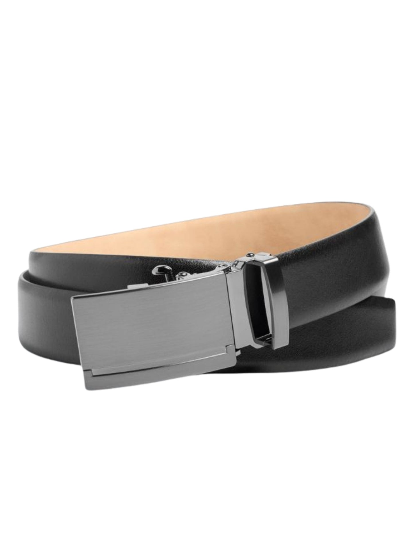 ADAPT-FIT BLACK LEATHER BELT
