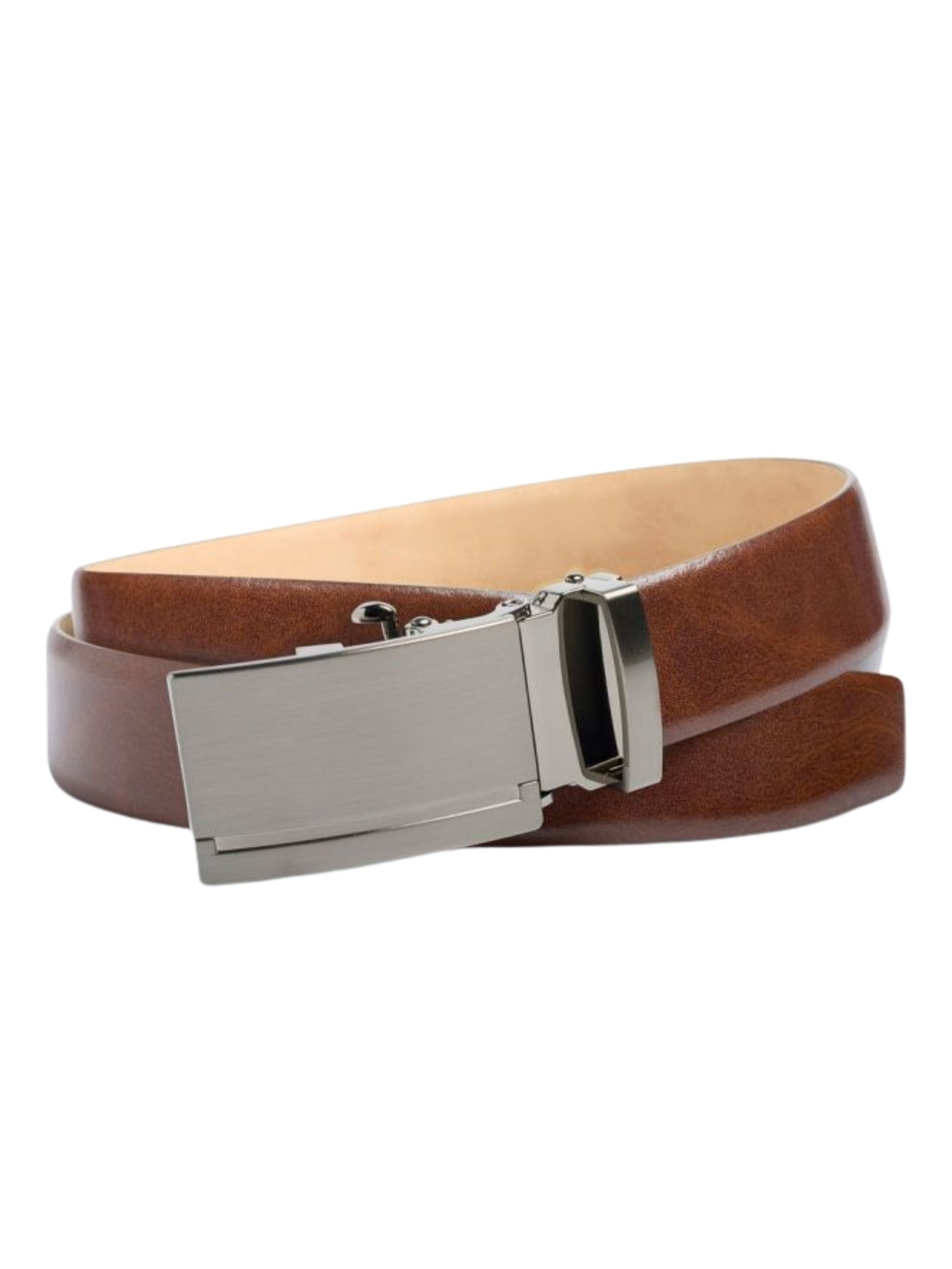 ADAPT-FIT MID-BROWN LEATHER BELT
