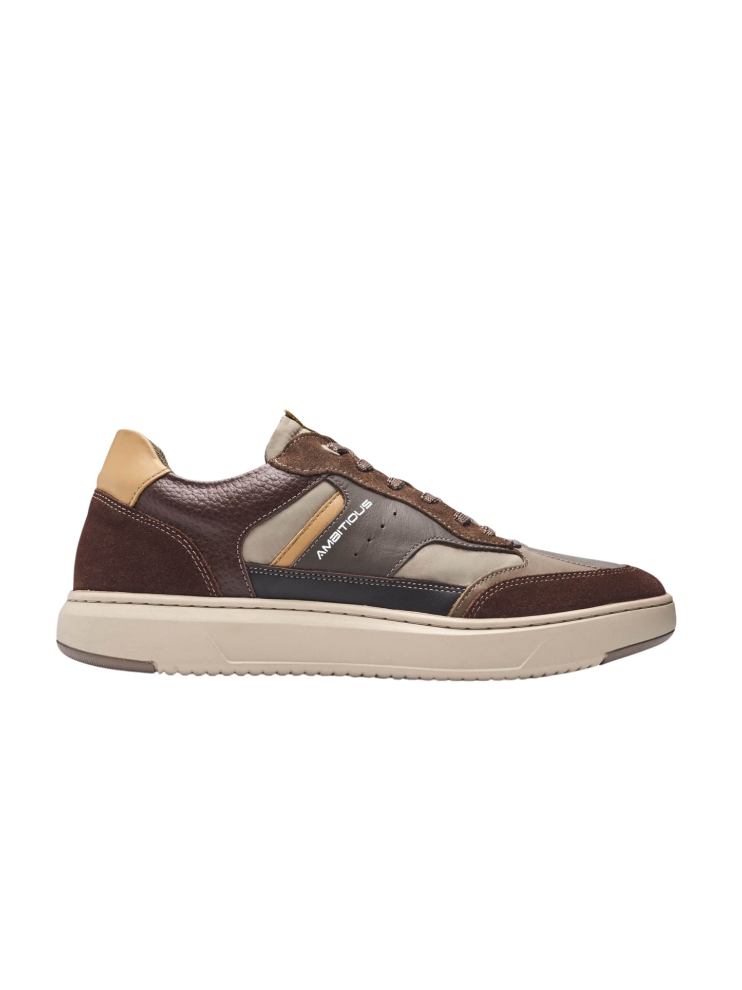AMBITIOUS AKTIF COMFORT TRAINER BROWN/TAUPE