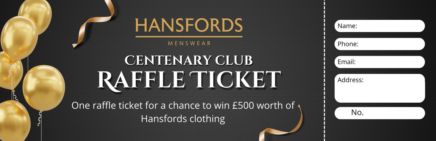 Raffle Ticket for CC Redemption 2026