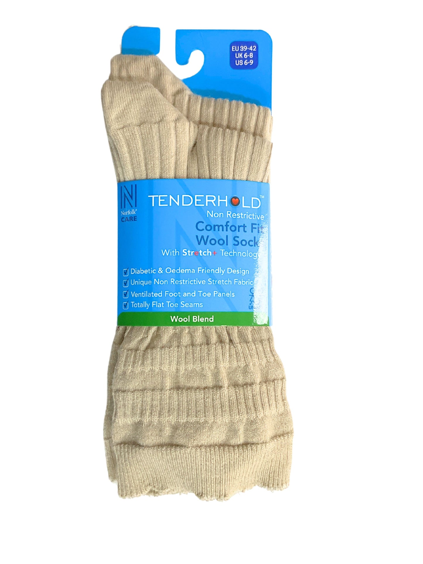 OSKAR 2PP OATMEAL SOCKS