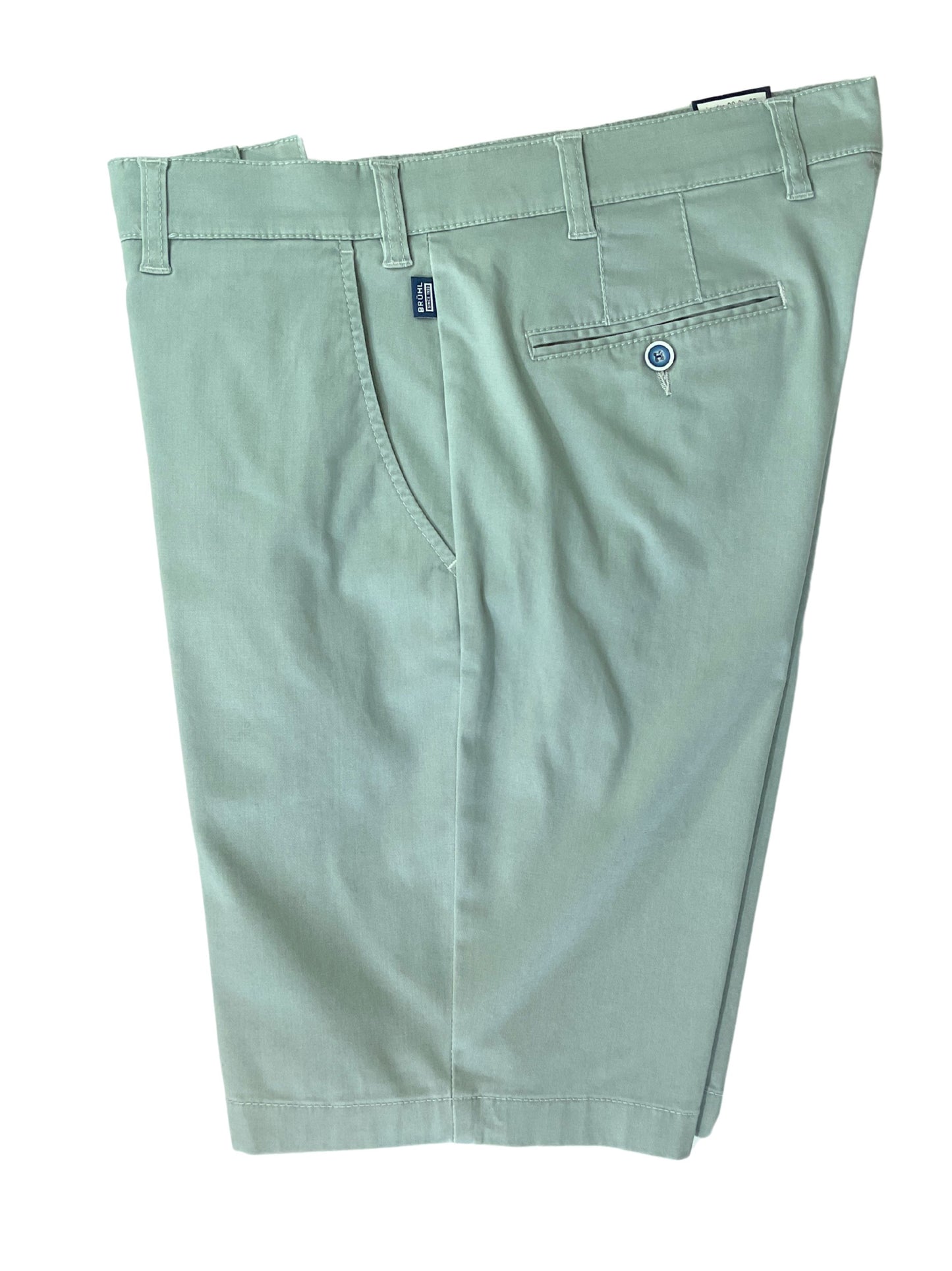 LONDON REED GREEN CHINO SHORTS