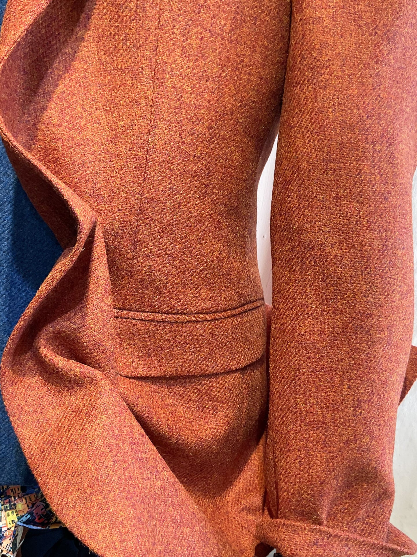 JEFF ORANGE SPICE WOOL SPORTS JACKET