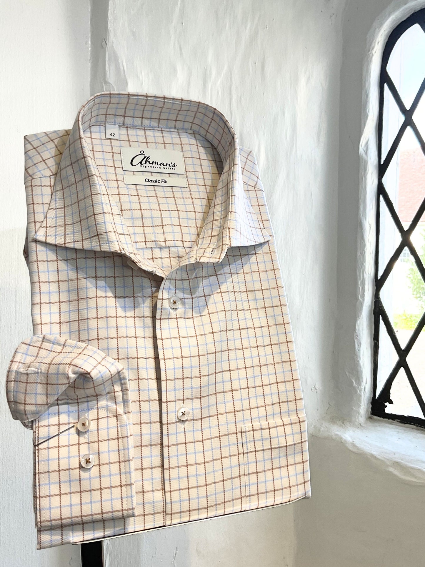 CLASSIC MUTED TONES LONG SLEEVE CHECK SHIRT