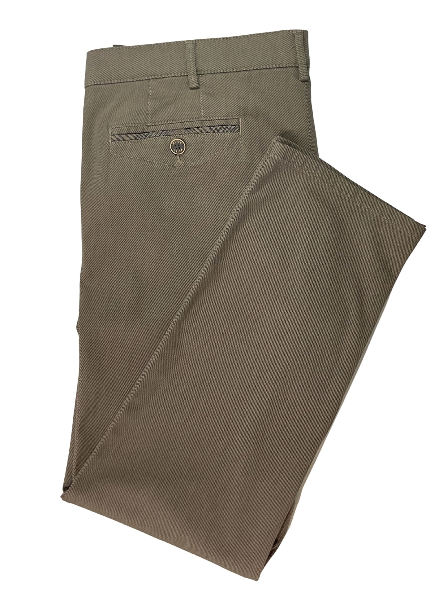 CHICAGO MID BROWN TEXTURED FINISH CHINOS