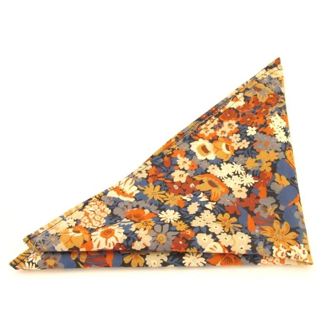 THORPE ORANGE HANDKERCHIEF