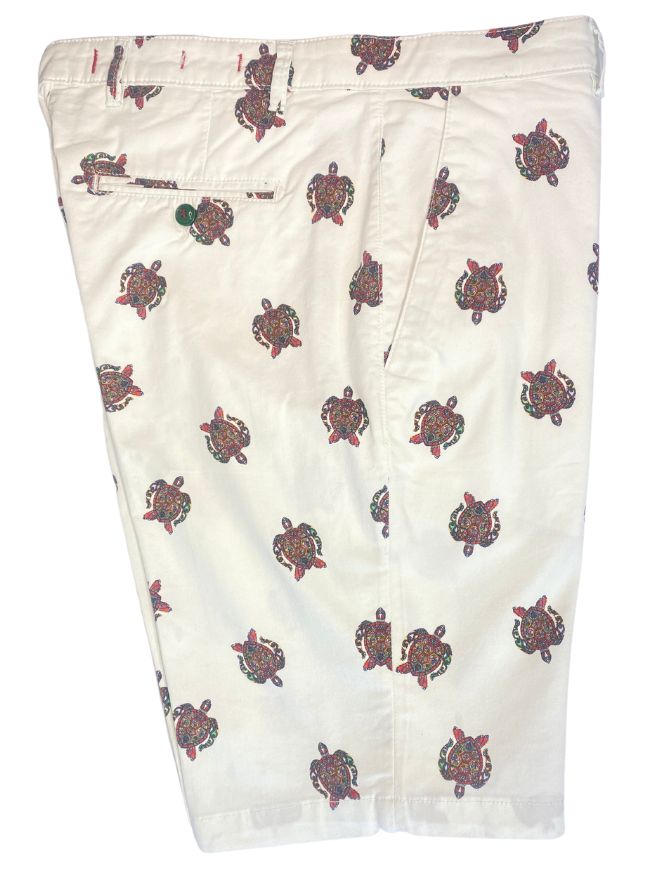 Turtle Pattern Shorts