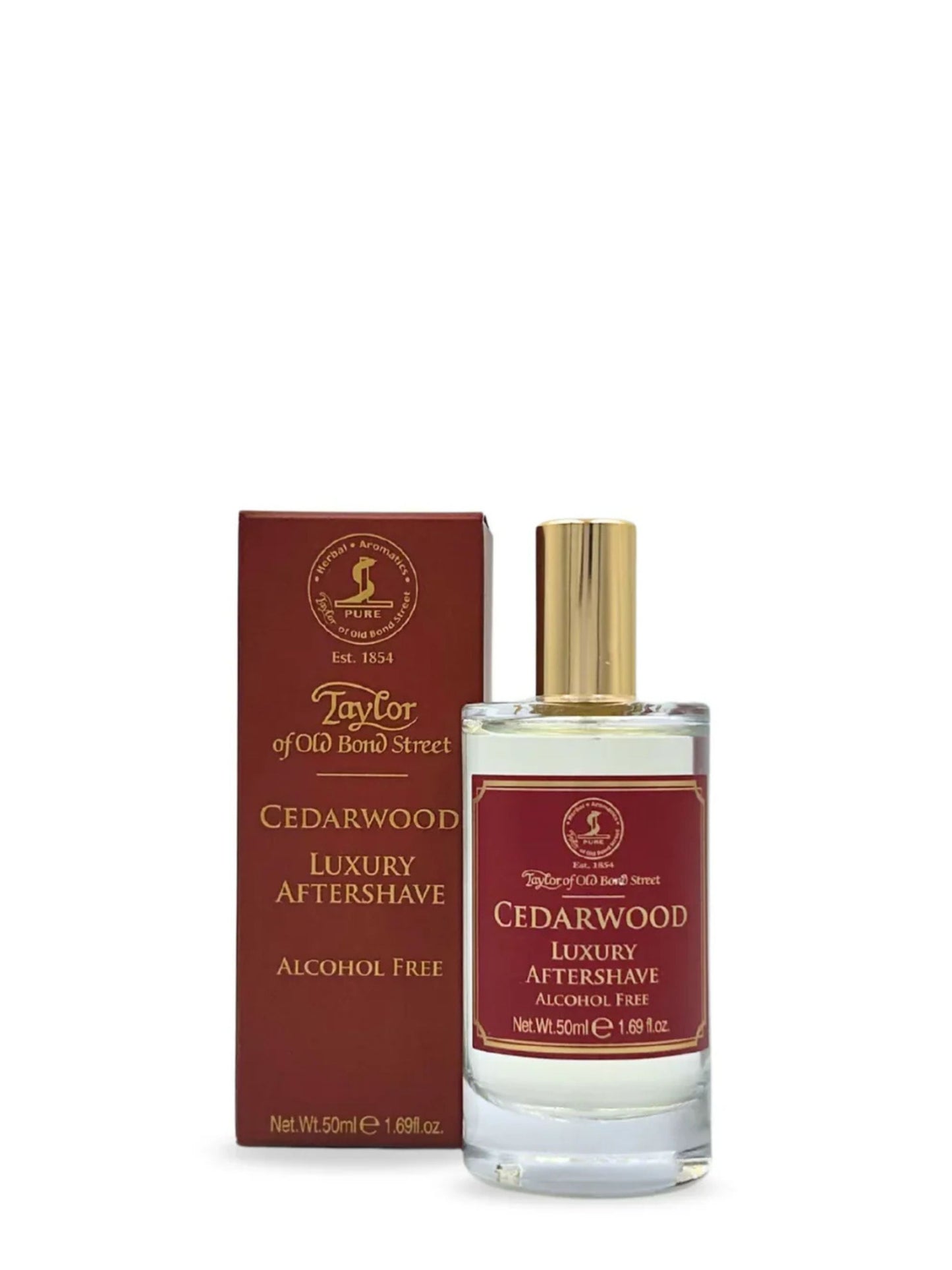 TAYLOR OF OLD BOND STREET CEDARWOOD AFTERSHAVE LOTION 50ml