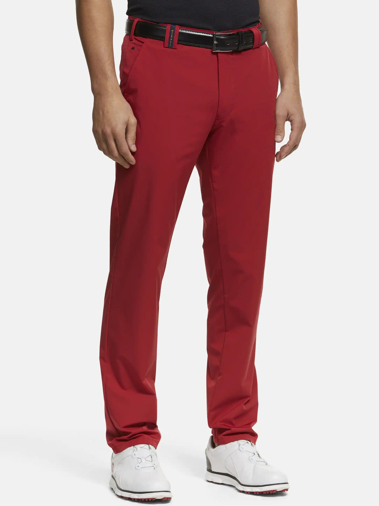 RED AUGUSTA GOLF TROUSERS
