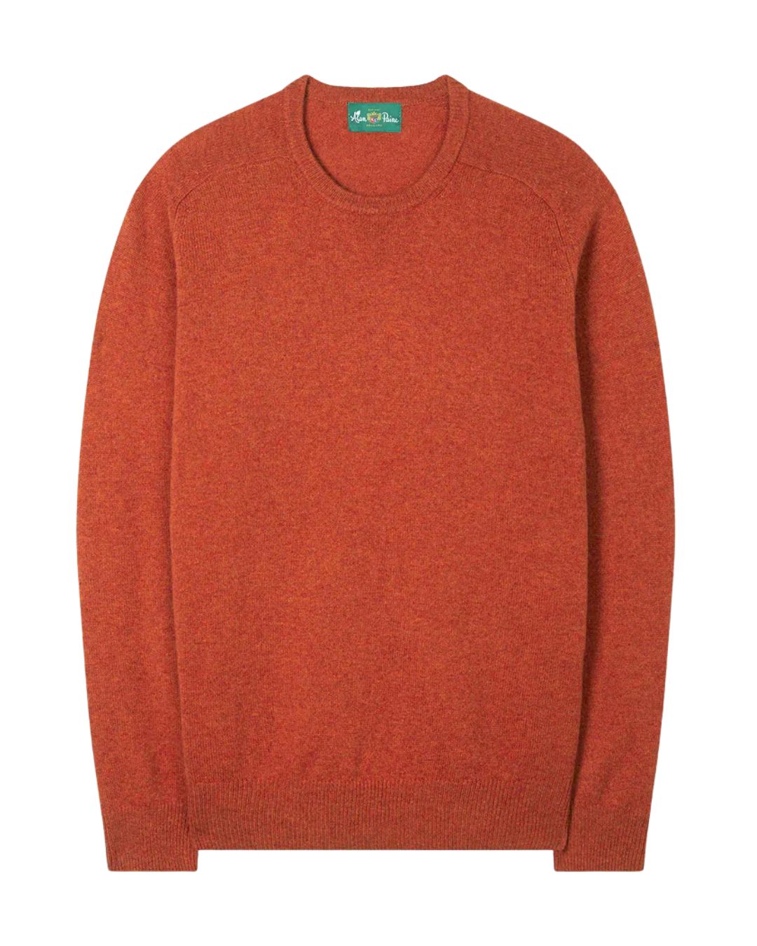 DORSET CLASSIC EMBER CREW NECK WOOL JUMPER