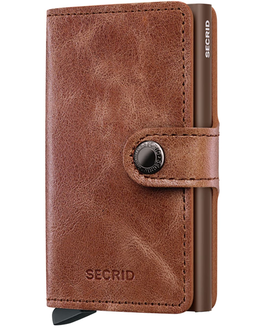 MINIWALLET VINTAGE COGNAC-BROWN