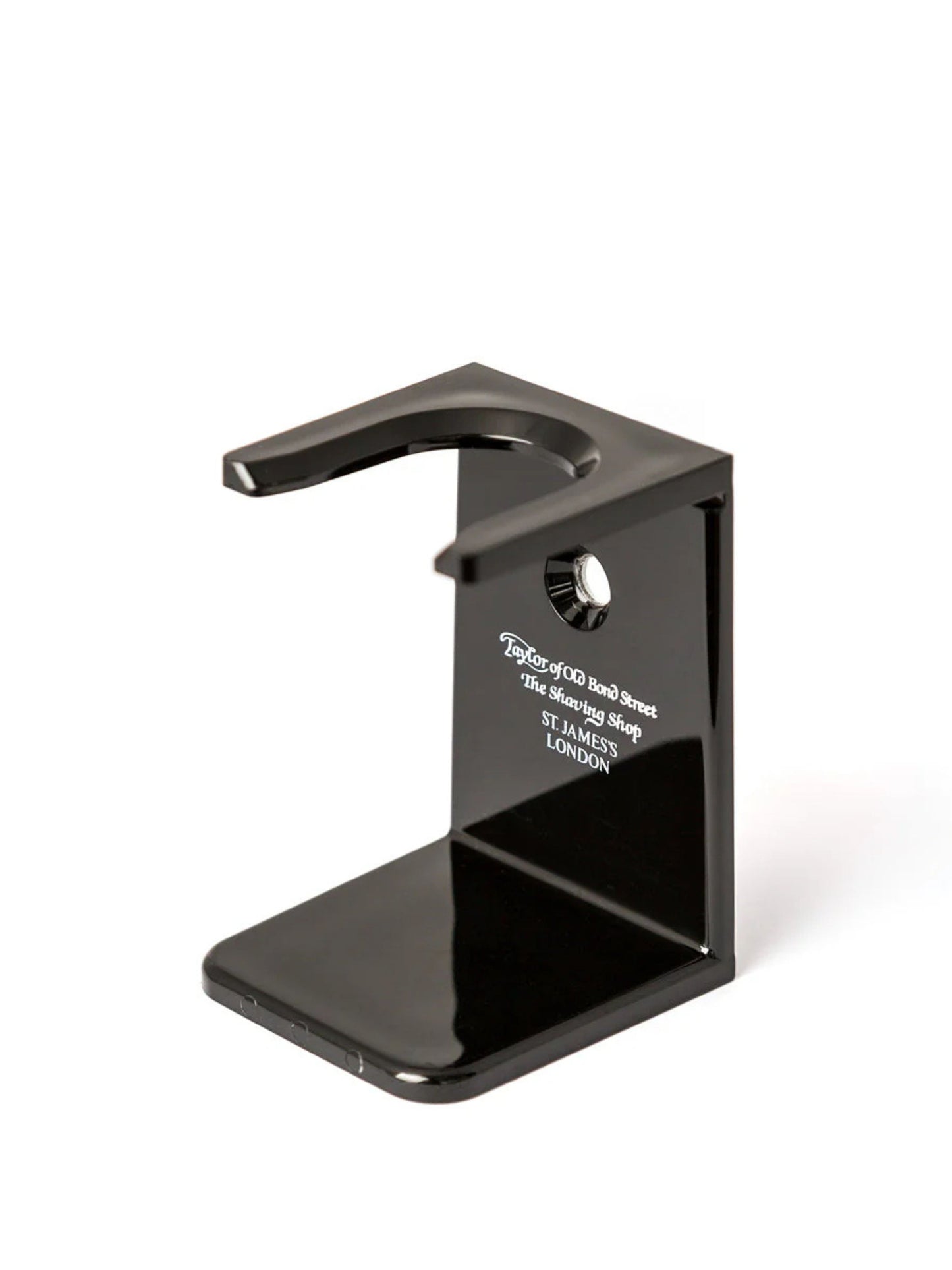 TAYLOR OF OLD BOND STREET SHAVING BRUSH STAND BLACK