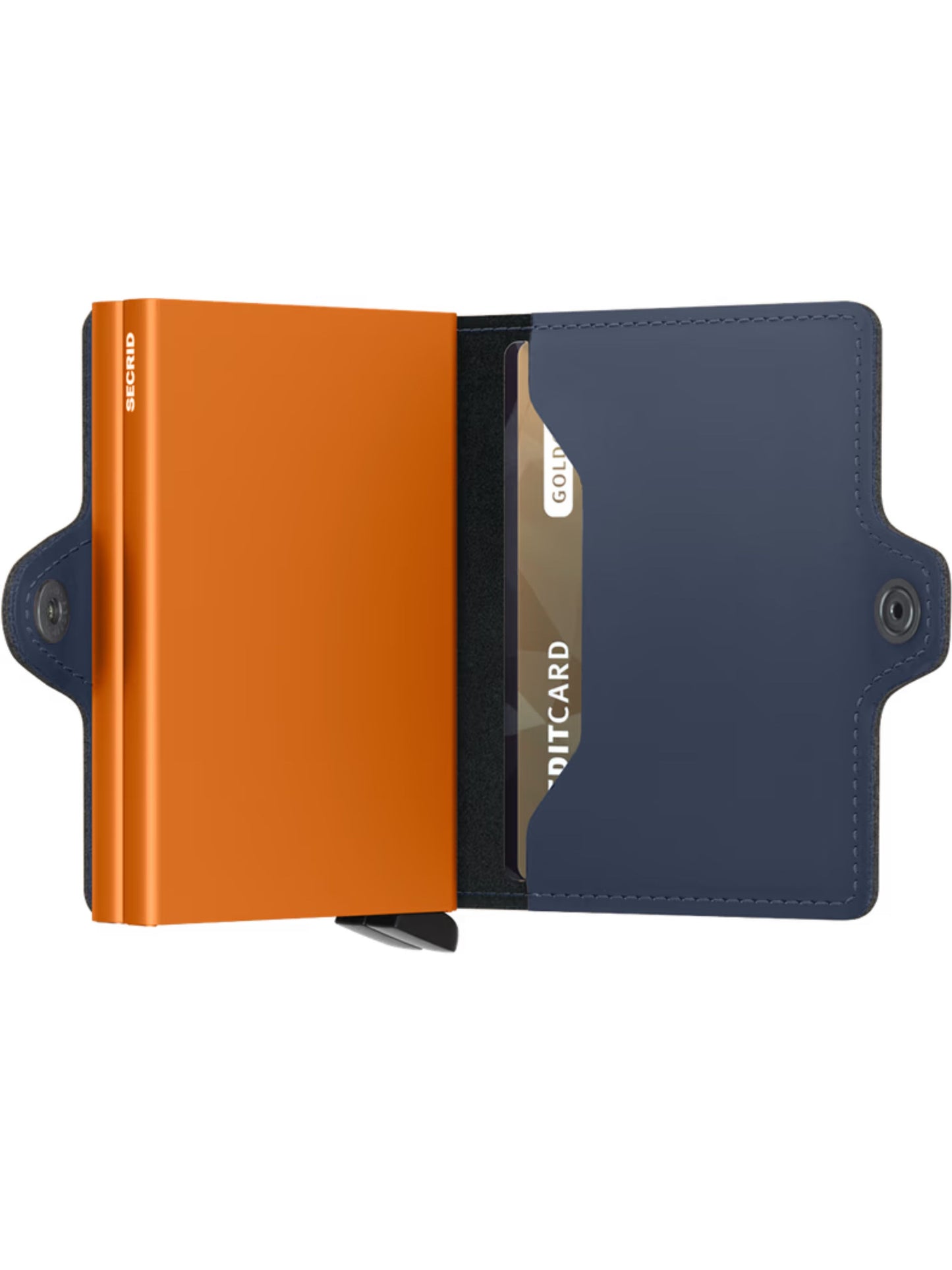 TWINWALLET MATTE NIGHTBLUE AND ORANGE