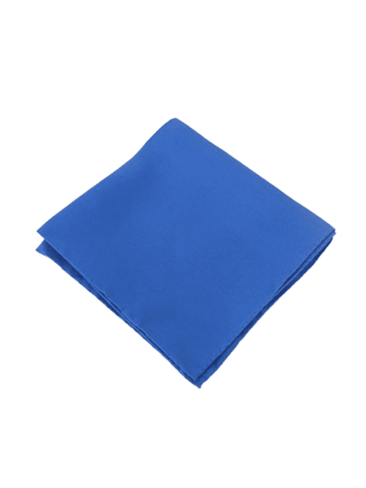 ROYAL BLUE SILK VAN BUCK HANDKERCHIEF