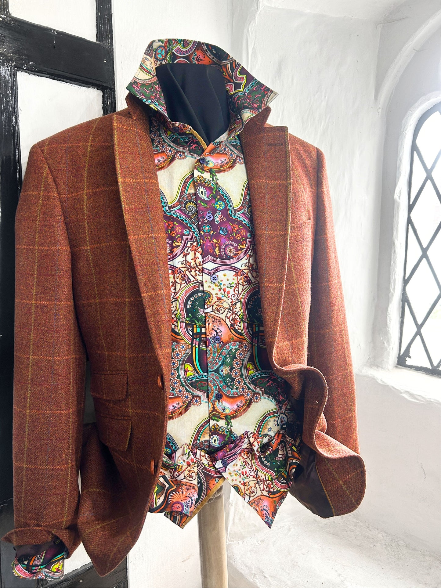 COTSWOLD SPICED MAPLE WITH OVERCHECK JACKET