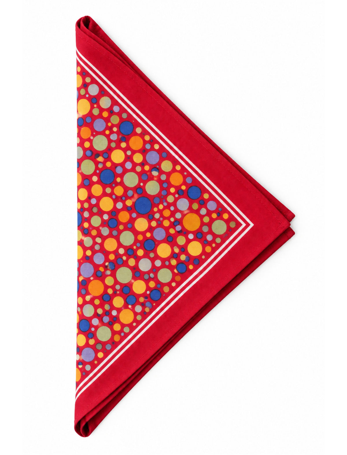 RED BUBBLES BANDANA