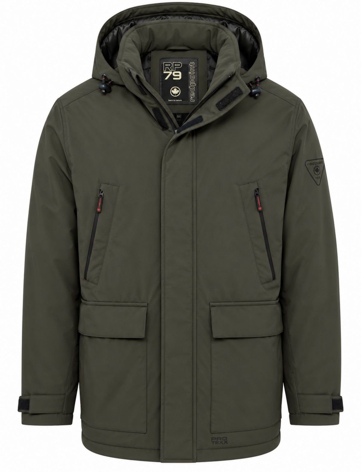 LEWIS OLIVE WATERPROOF JACKET