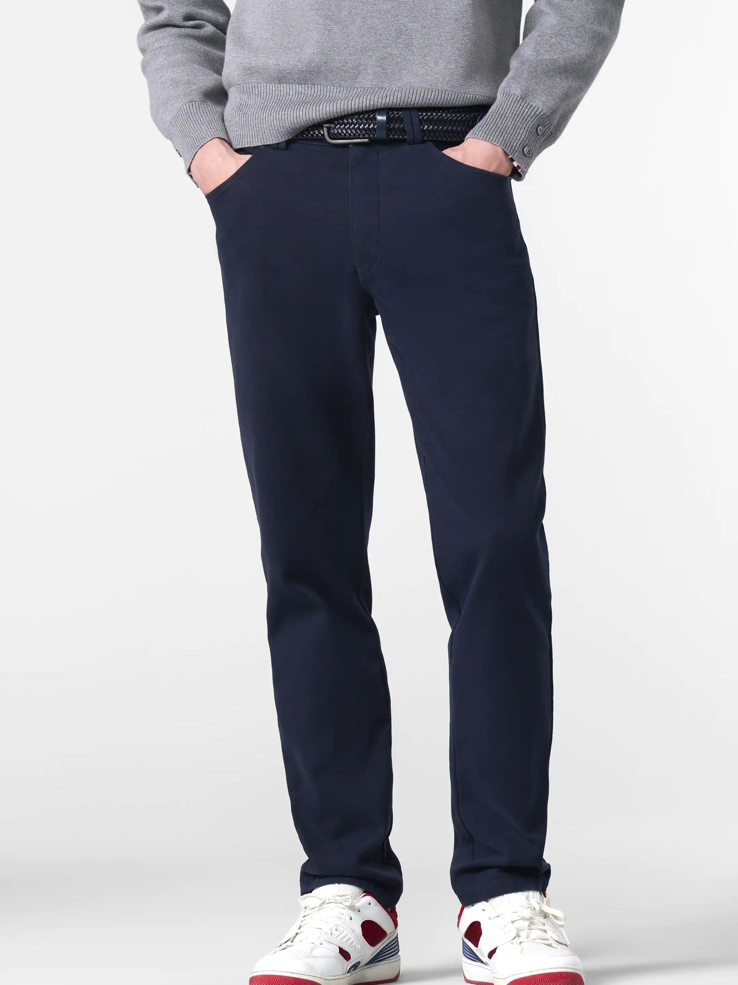 OSLO NAVY CHINOS NO TRIM