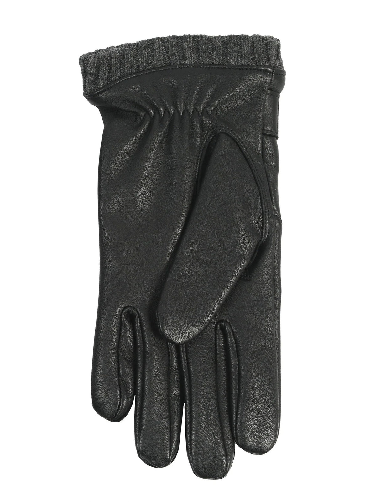 BLACK AND GREY DENTS GLOVES