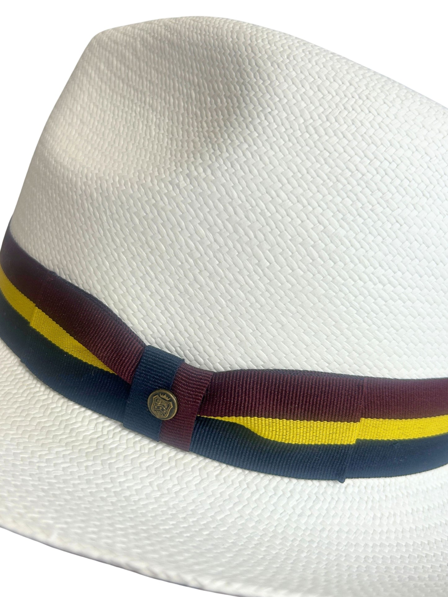 REGIMENTAL BLEACH PANAMA HAT