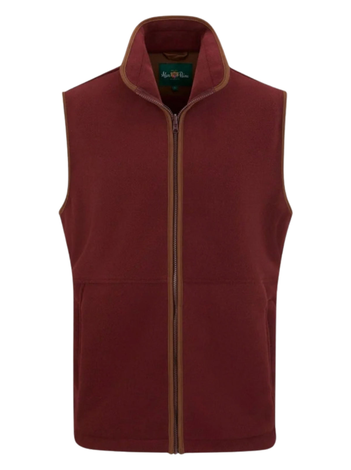AYLSHAM BORDEAUX FLEECE GILET