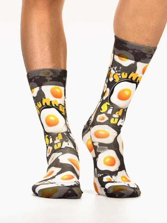 Fried Egg Pattern Socks