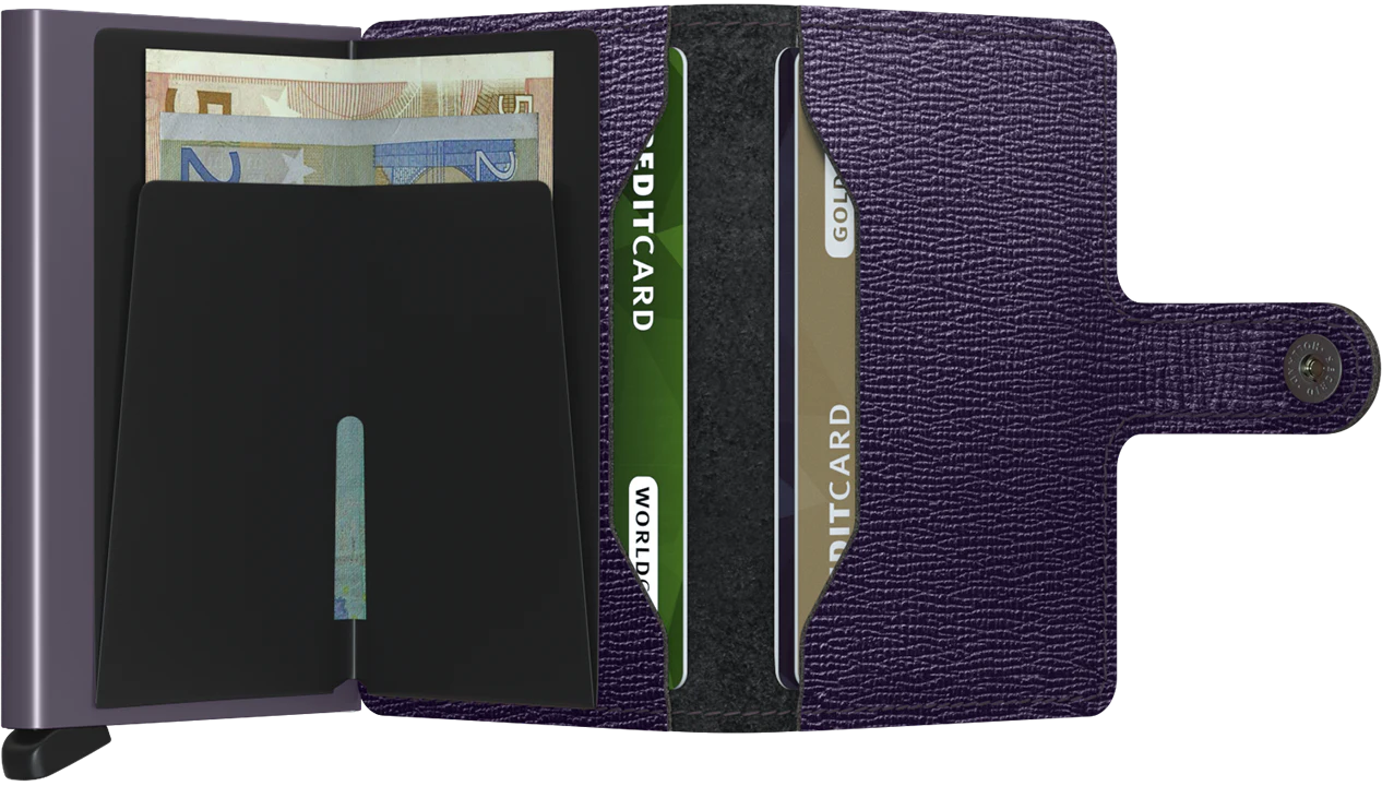 PURPLE MINIWALLET CRISPLE