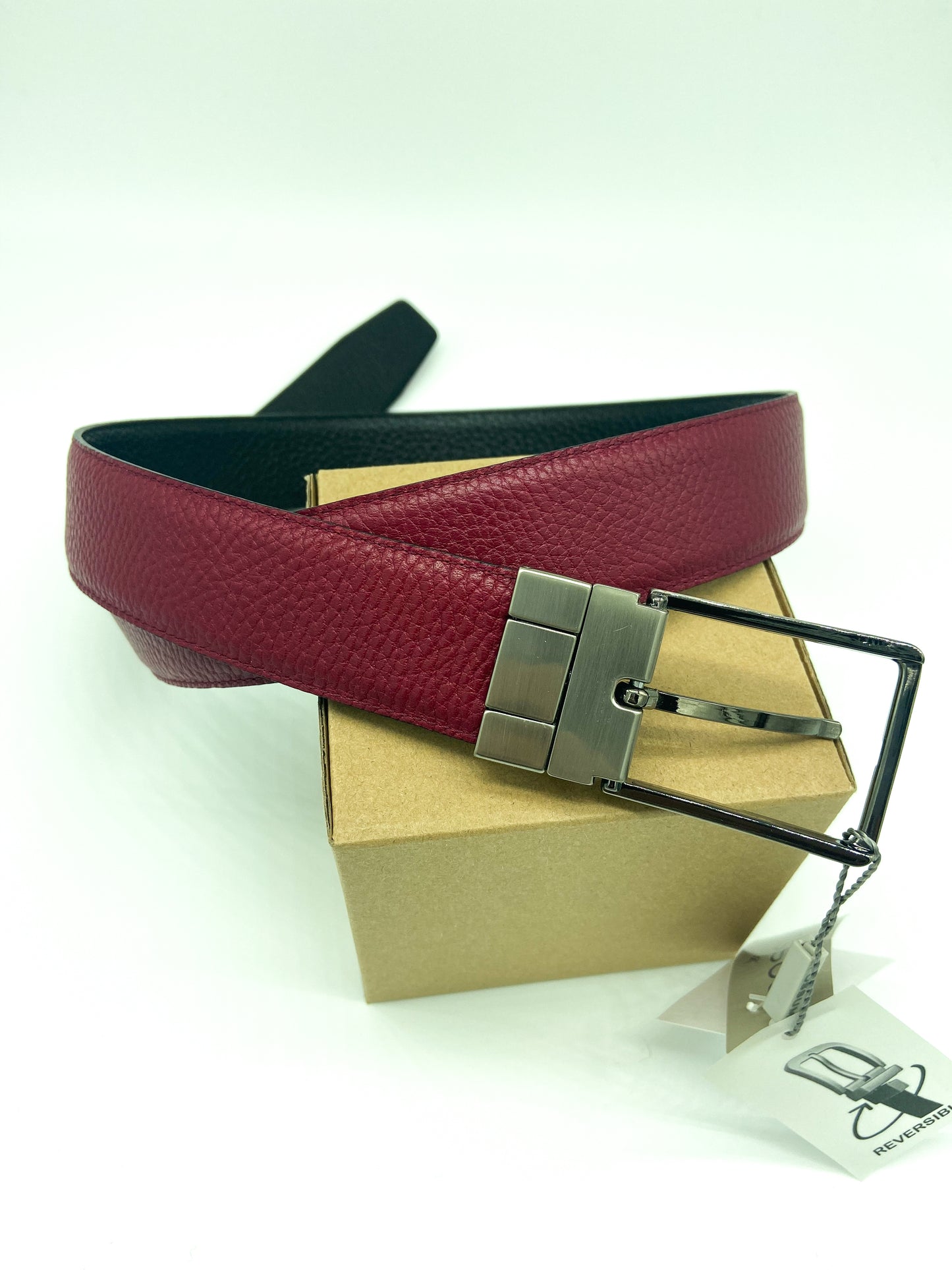 Reversable Leather Belt