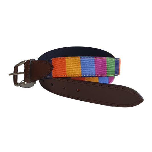 Colourful Striped Belts