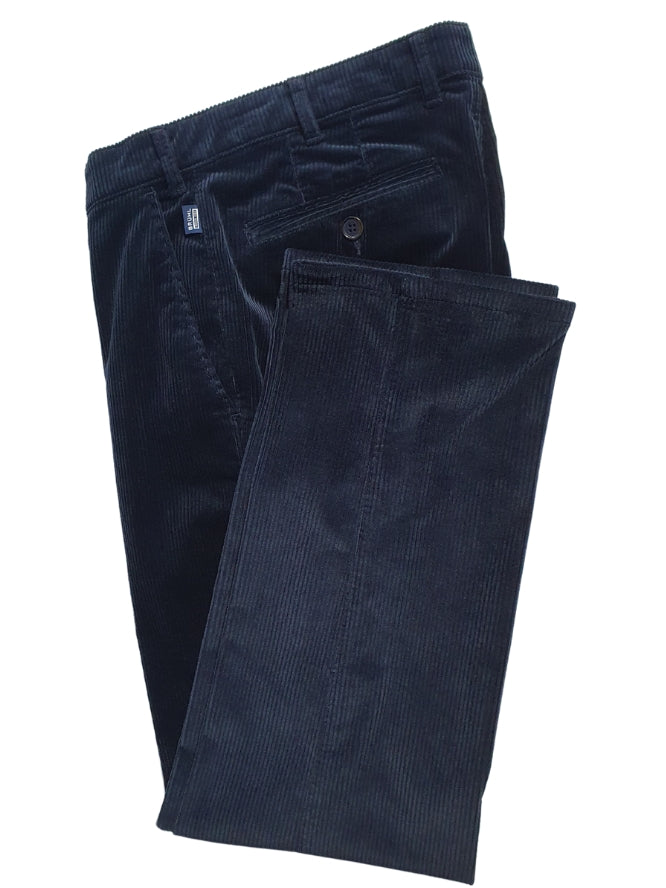 PARMA B CORD TROUSERS MARINE