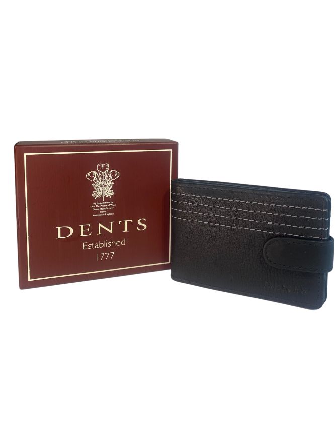 Black Leather Card Holder