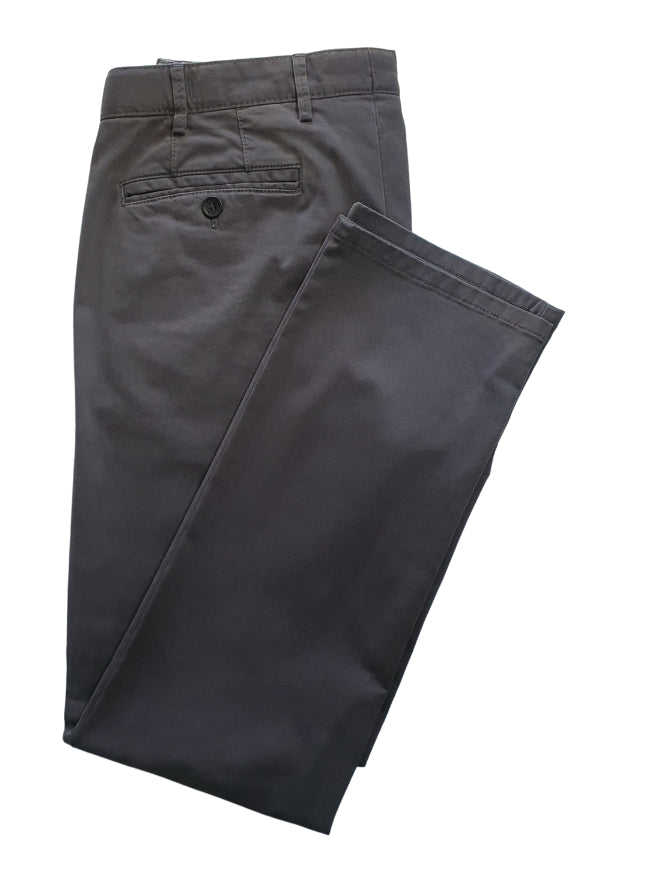 Dark Grey Oslo Chinos