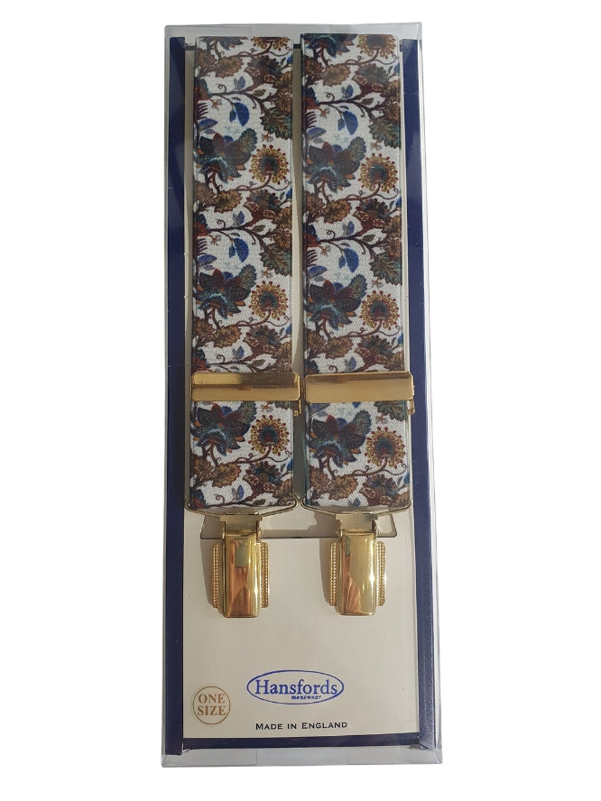 Floral Pattern Braces