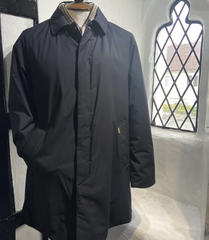 Shirt Collar Waterproof Trench Coat