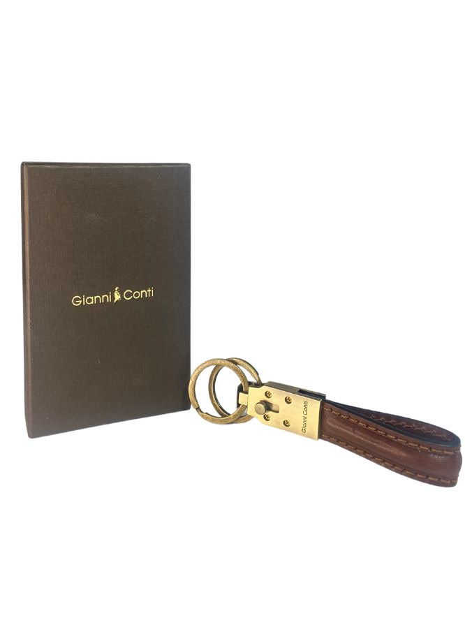 Dark Brown Leather Keyholder