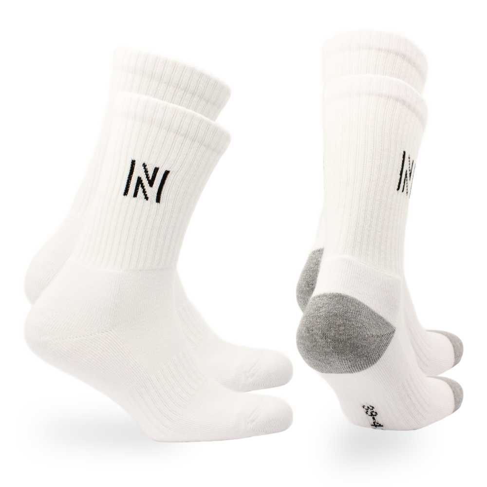 Barkley White Sport Socks