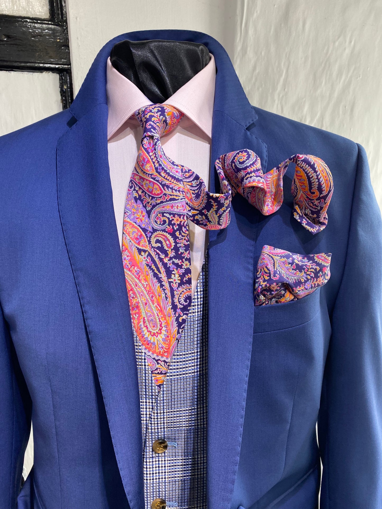 DIGEL MEDIUM BLUE SUIT JACKET