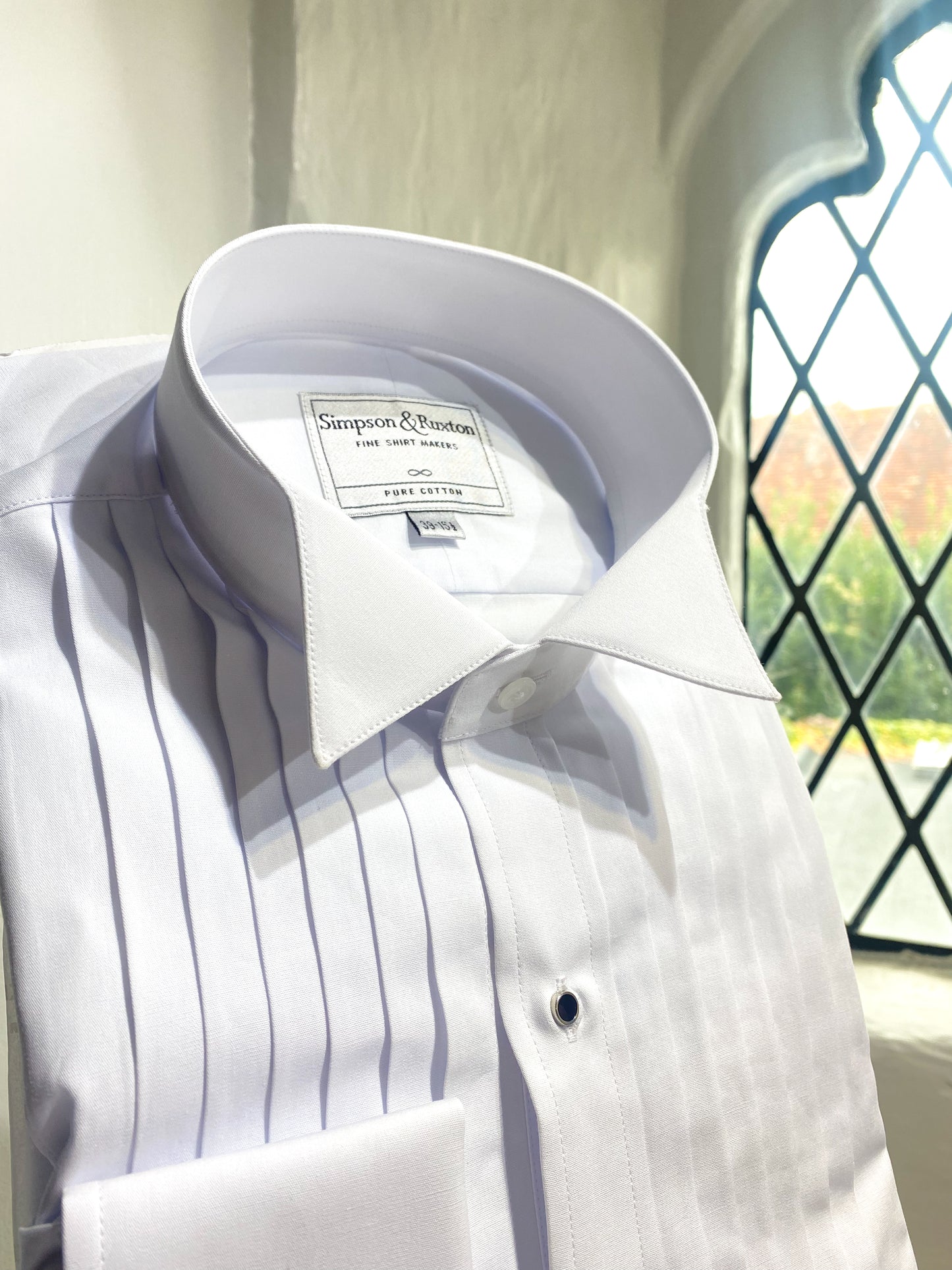 Collar Stud Dress Shirt