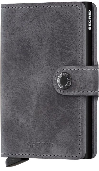 Vintage Grey Mini Wallet