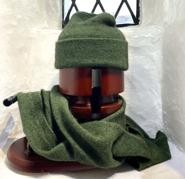 JUNGLE GREEN BEANIE HAT