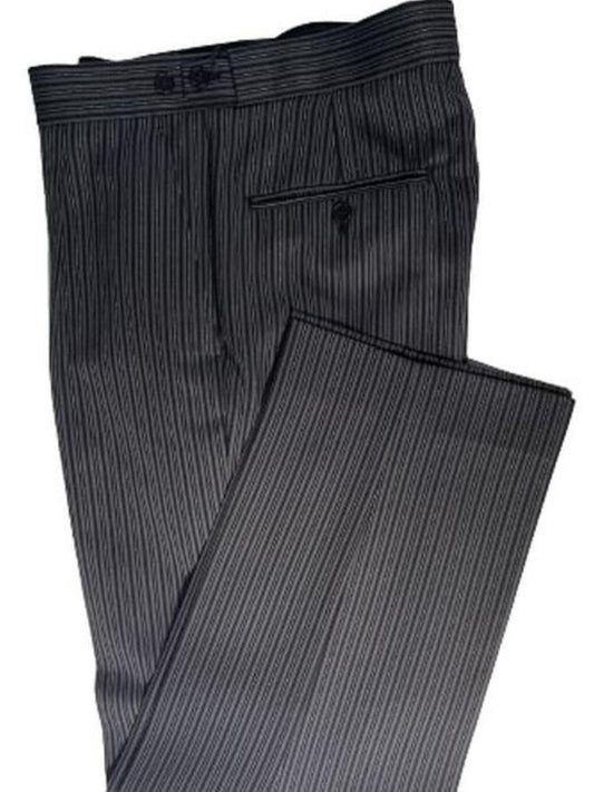 Grey Striped Freemason Trousers