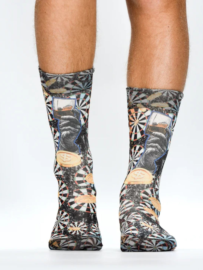 Gamble Printed Socks