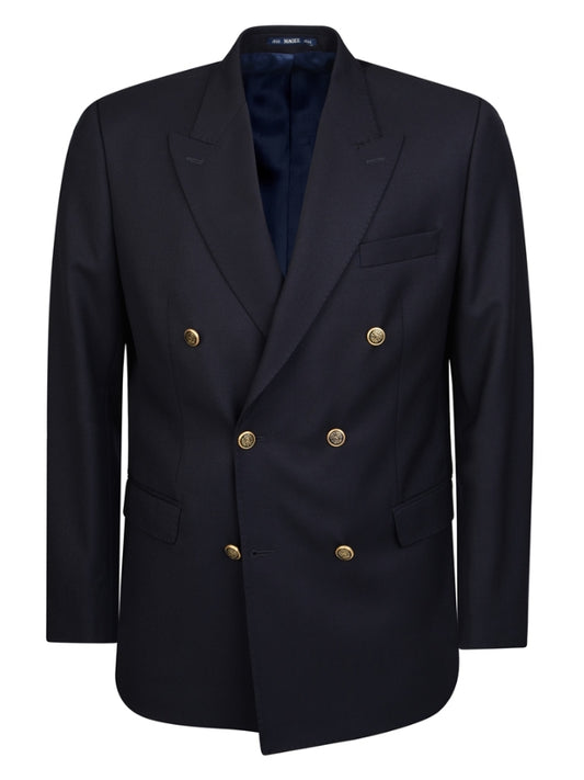 NAVY DOUBLE BREASTED BLAZER