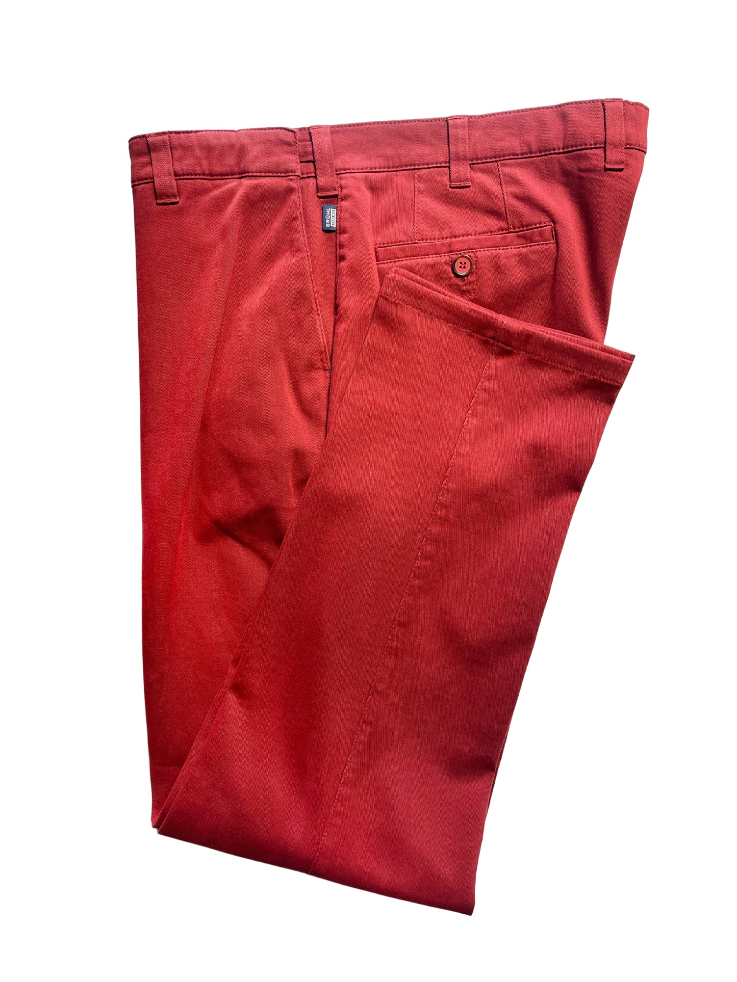 LEEDS TRAVELLER RED CHINOS