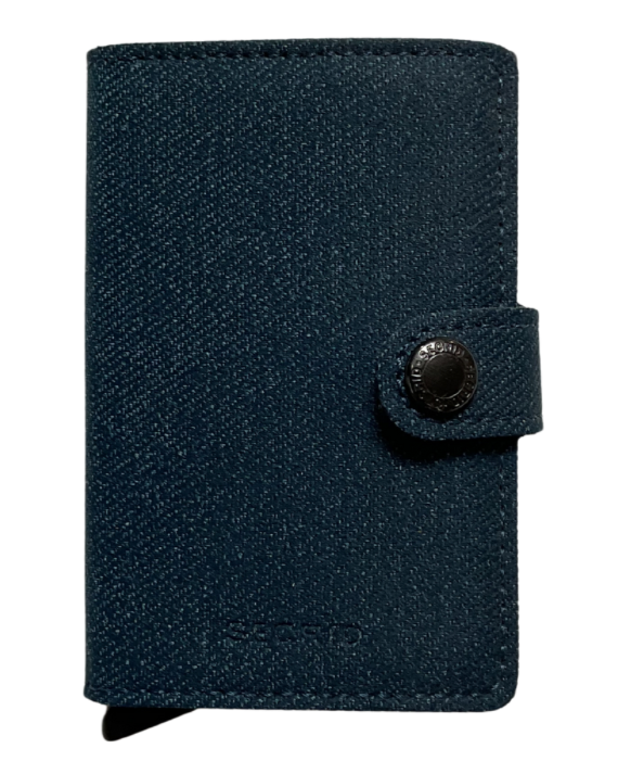 MINIWALLET TWIST JEANS BLUE