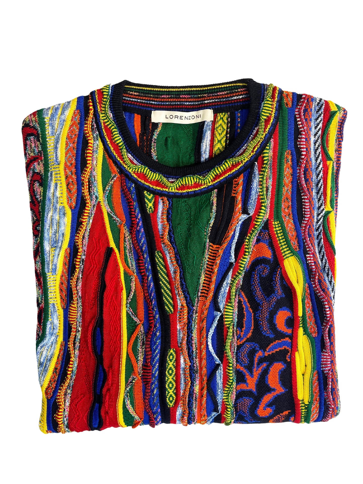 MULTICOLOURED VIBRANT PRINT JUMPER