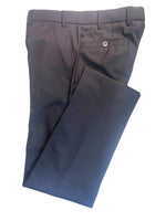 ROMA DARK BLUE WOOL TROUSERS