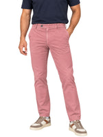 SALMON PINK OSLO ORGANIC COTTON TROUSERS